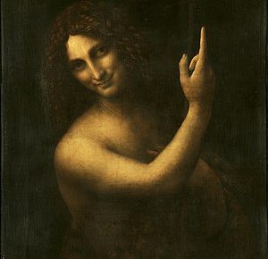 https://en.wikipedia.org/wiki/St._John_the_Baptist_(Leonardo)　より引用